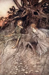 Yo soy ese alegre vagabundo de la noche, ilustración de 