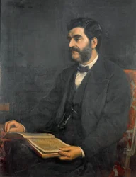 Retrato de Hormuzd Rassam, 1869