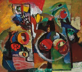 Abstracción nº 2, c.1929-1935 (óleo sobre lienzo)