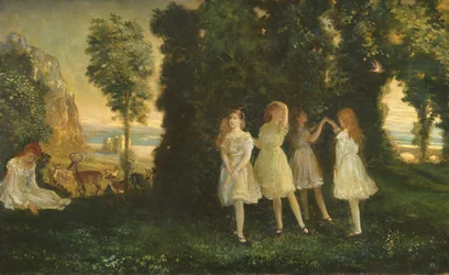 Niños bailando, 1902