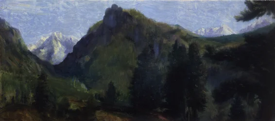 Montaña amada de la primavera, c.1906-07