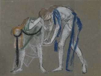 Estudio de Dos Bailarinas, c.1915-20