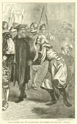 Un pobre zapatero dijo: Oh, mi buen maestro, Dios te fortalezca y consuele