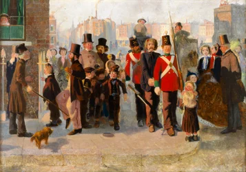 El desertor (óleo sobre lienzo)
