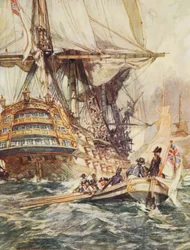 El Hilo del Artillero del Cuarto, ilustración de 