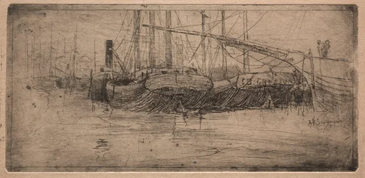 Deslizamiento a lo largo del río Cuyahoga, 1887