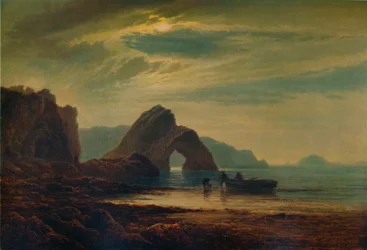 Gilters Point, Tenby, a la luz de la luna, 1872-1874, 1935