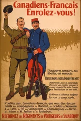 ¡Los franco-canadienses enrolez-vous!