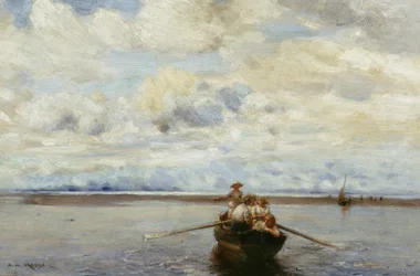Recolectores de berberechos, 1885
