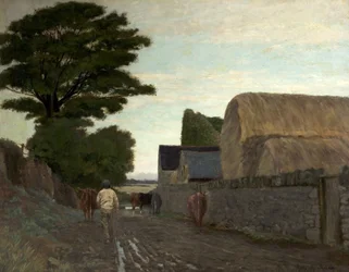 Conduciendo hacia la leche, 1881