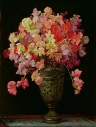 Guisantes de olor, fiesta de verano, 1930