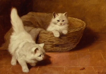 El intruso (óleo sobre lienzo)