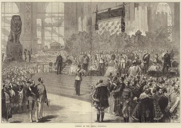 Inauguración de la Exposición de Viena