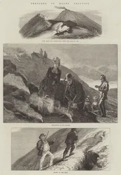 Bocetos del Monte Vesubio