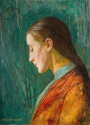Retrato de una dama reflexiva, 1887