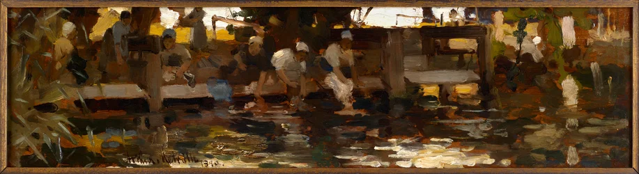 Las Lavanderas, 1880