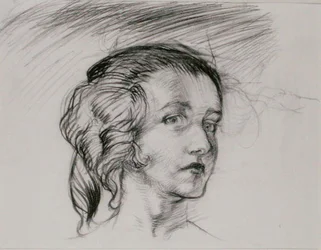 Cabeza de niña