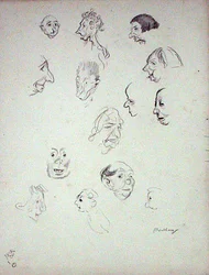 Caras grotescas