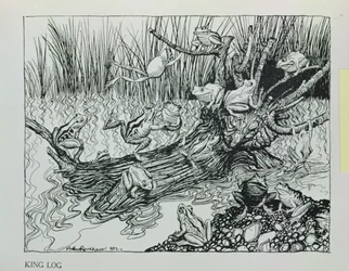 Rey Tronco, ilustración de 