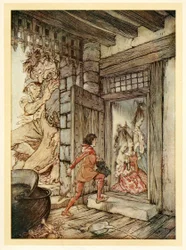Tomando las llaves del castillo, Jack abrió todas las puertas, de Cuentos de hadas ingleses