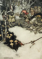 Bebieron su licor en profundo silencio, 1905