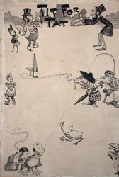 Ojo por ojo, ilustración de la revista Cassell, publicada en 1902