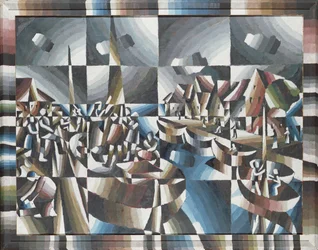 Vista del puerto, 1921