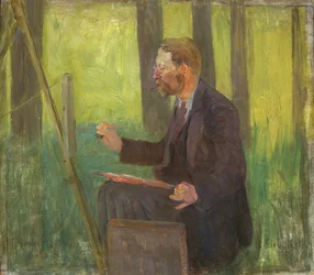 Thomas Herbst (1848-1915) en el trabajo