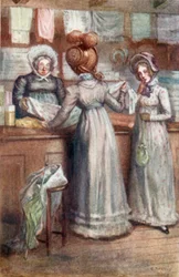 Ilustración para Emma de Jane Austen