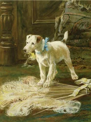 Travesuras (óleo sobre lienzo)