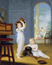 Emily y George Mason, c.1794-95