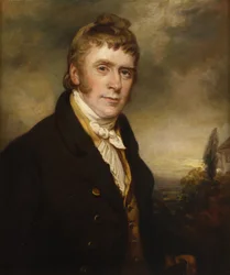 Retrato de John Martin, c.1817 (óleo sobre lienzo)