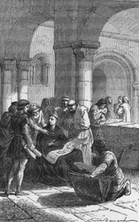 El abad Suger emprende la reconstrucción de la iglesia abacial de Saint Denis.
