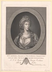 Archiduquesa de Austria Clementina (imprimir)