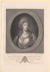 Archiduquesa de Austria Clementina (imprimir)