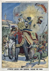 Atentado contra Lord Charles Hardinge Virrey de la India en Delhi