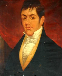 Banks Booth, marido de Grace Spencer (óleo sobre lienzo)
