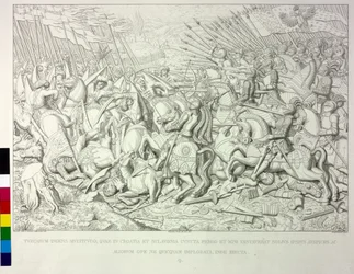 Combate de caballería
