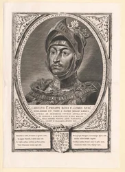 Duque de Borgoña Carlos el Temerario (impresión)