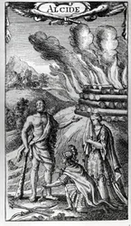 Frontispicio de "ALCIDE o Le Triomphe d