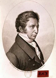 GAY-LUSSAC Joseph Louis: Retrato (aguafuerte)