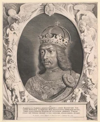 El rey alemán Alberto II (huella)