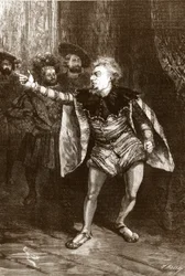 Ilustración para la obra "Le Roi s
