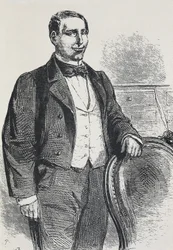 JUAREZ GARCIA, Benito (1806-1872) (aguafuerte)