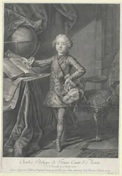Rey de Francia Carlos X.