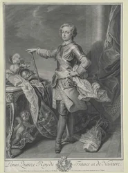 Rey de Francia Luis XV