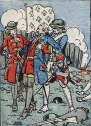 Muere Louis Joseph Marqués de Montcalm (1712-1759) al mando de las tropas francesas en Canadá, antes de Quebec