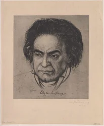 Ludwig van Beethoven (huella)