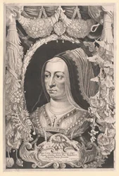 María de Borgoña (huella)