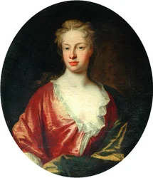 Sra. de Jonathan Hall (óleo sobre lienzo)